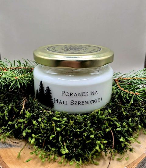 Świeca Poranek na Hali Szrenickiej