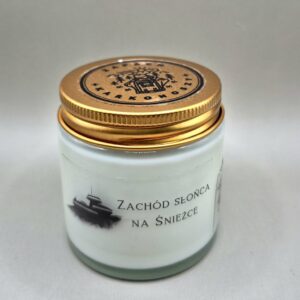 Zachód słońca na Śnieżce