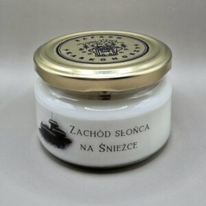 Zachód słońca na Śnieżce
